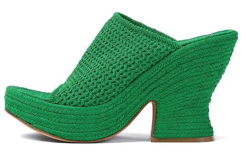 Bottega Veneta Slide Slippers Women's Green
