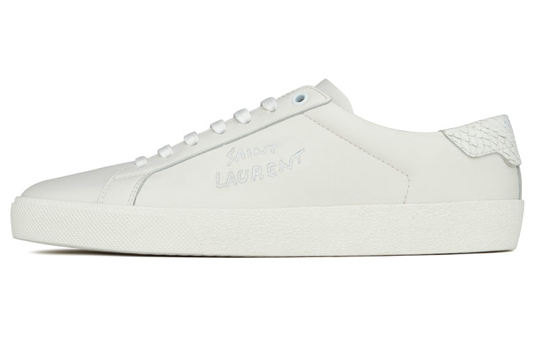 Женские кеды SAINT LAURENT SL/06 (белые)