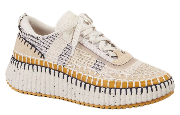 Chloe Nama Low top Casual Shoes Unisex Beige