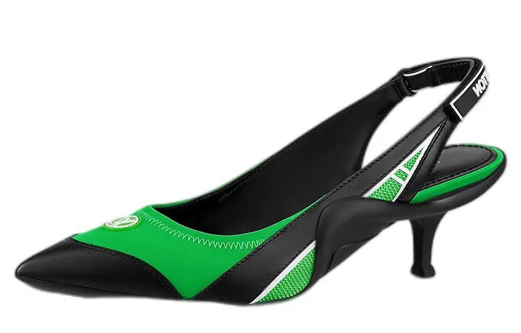 LOUIS VUITTON Archlight Slim Heel High Heels Women's Green