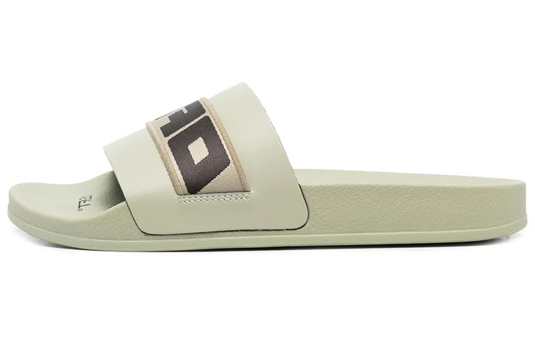 OFF WHITE Industrial Belt Slider Mud Black