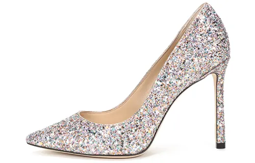 Jimmy Choo Romy Slip on Slim Heel High Heels