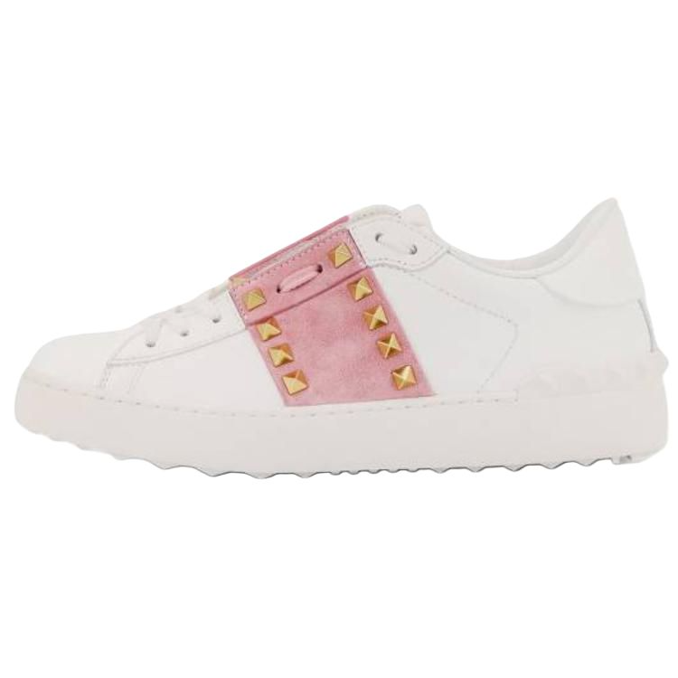 Женские кеды Valentino Garavani Rockstud (розовый)