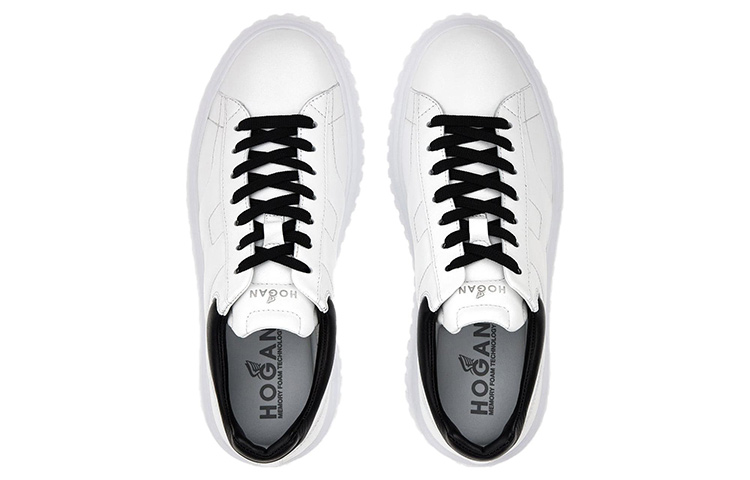 HOGAN H Stripes Lace Up Sneakers
