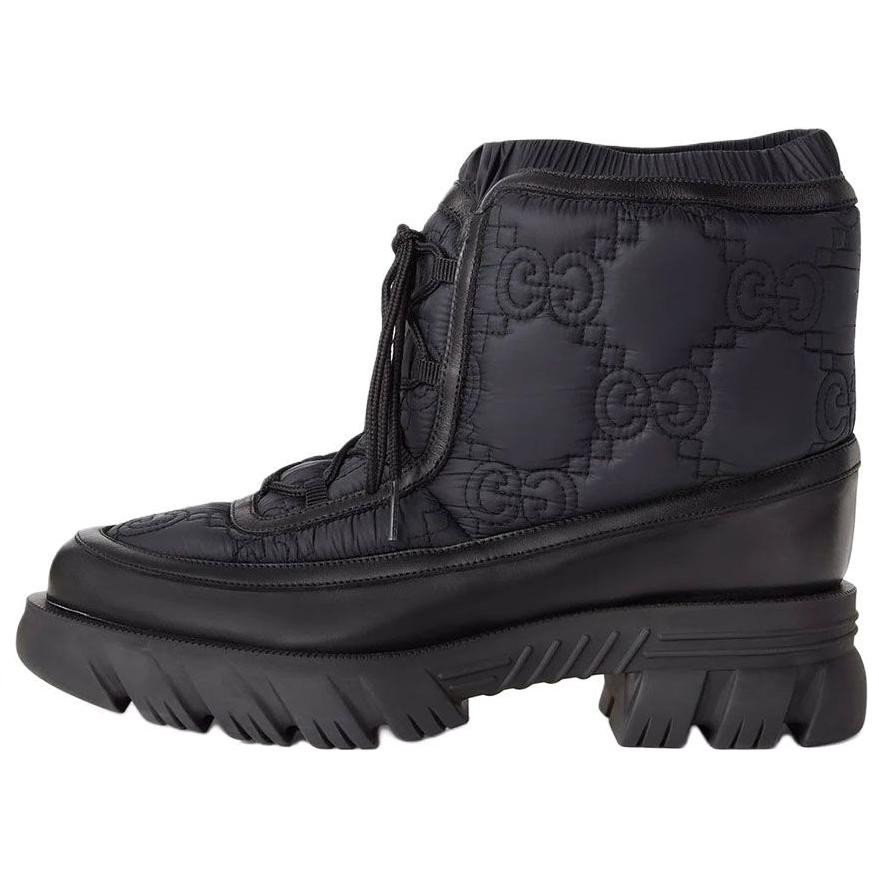 Мужские ботинки Gucci (черные)