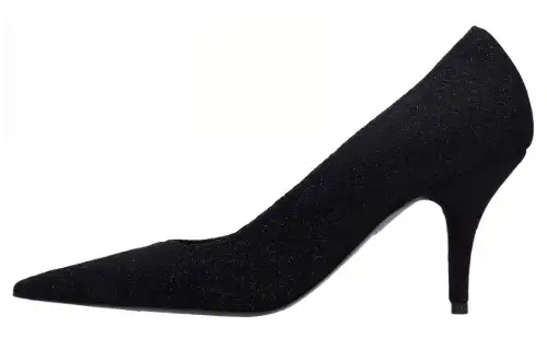 Balenciaga Slim Heel High Heels 8.5cm Women's Black