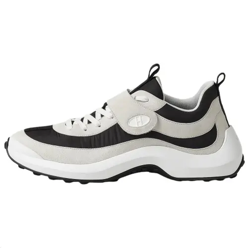 HERMES Loop Low top Casual Shoes 4cm Men's White