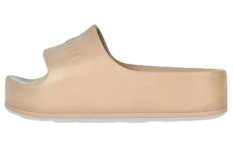 Balenciaga Chunky Logo-embossed Slides