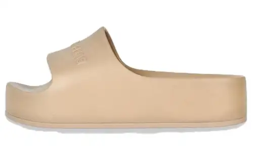 Balenciaga Chunky Logo-embossed Slides