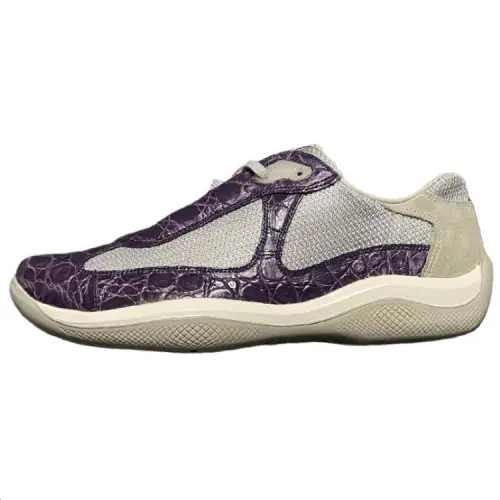 PRADA Low top Casual Shoes Men's Purple
