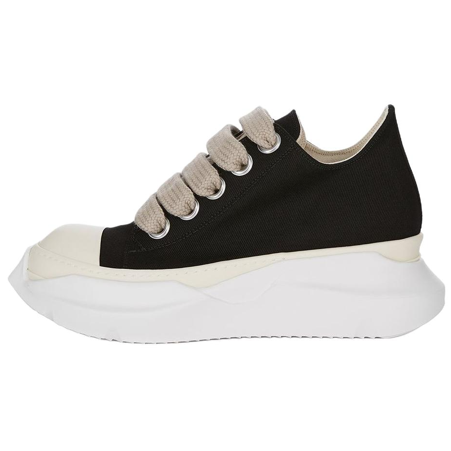 Мужские кеды Rick Owens DRKSHDW Jumbolace 7cm (черные)