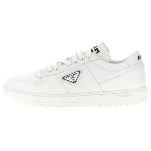 PRADA Downtown Low top Skateboard Shoes Men's White