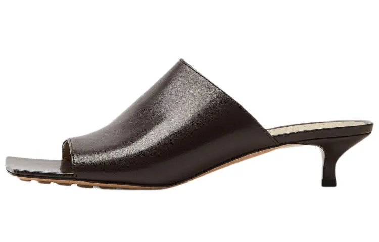 Bottega Veneta Stretch Slide Slippers Women's Brown