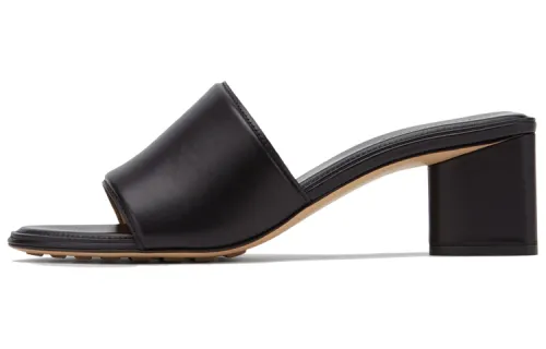 Bottega Veneta The Band Slip On Sandal Black Women's