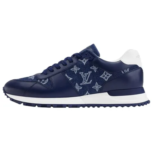 LOUIS VUITTON Run Away Low top Casual Shoes Men's Blue