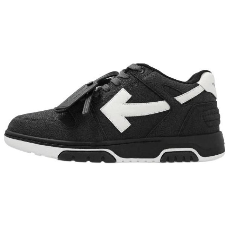 Мужские кеды OFF-WHITE Out Of Office (черно-белые)