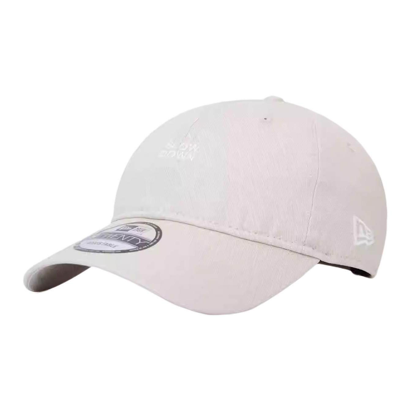 Кепка New Era С вышитым логотипом (бежевая)