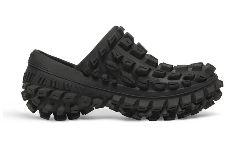 Balenciaga Defender Stylish Sandal Men's Black