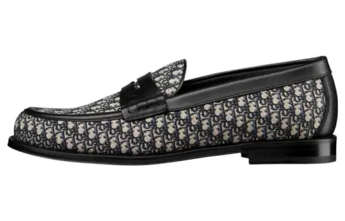DIOR Granville Loafers Men's Black