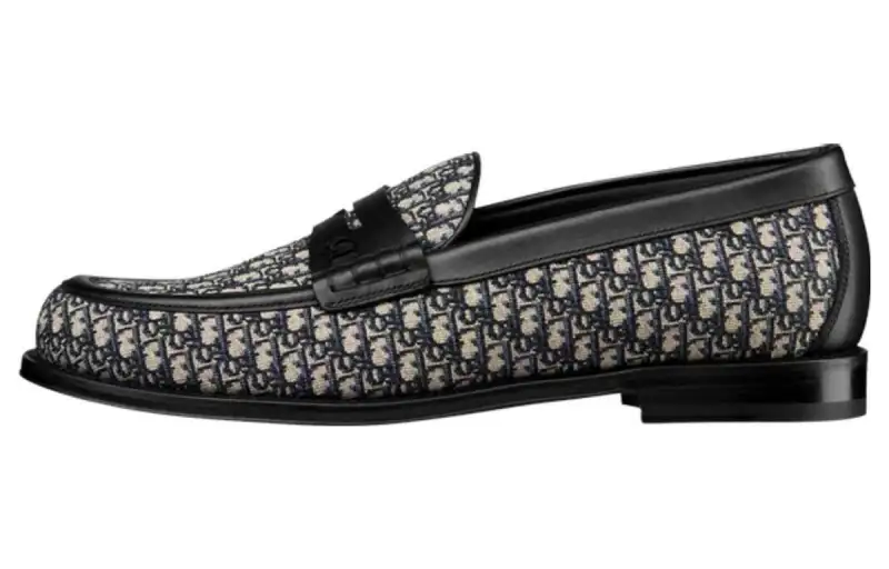 DIOR Granville Loafers Men's Black