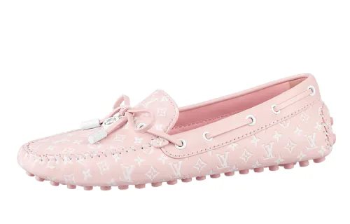 LOUIS VUITTON Gloria Casual Shoes Women's Pink