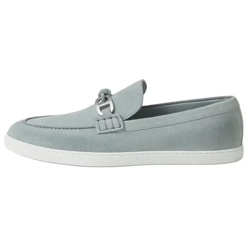 HERMES Ignacio Loafers Men's Cloud Gray