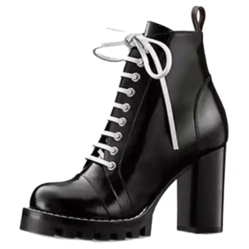 LOUIS VUITTON Star Trail Boots 'Black' Women's