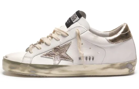 Golden Goose Super-Star Leather Sneakers