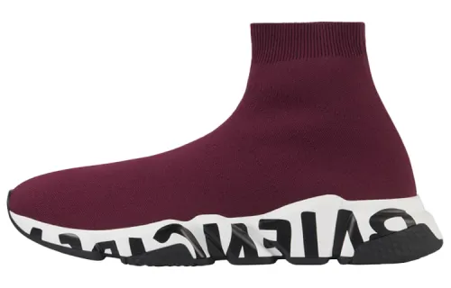 Balenciaga Speed Trainer 'Midsole Graffiti Purple' Women's