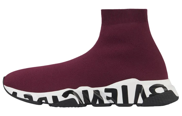 Balenciaga Speed Trainer 'Midsole Graffiti Purple' Women's