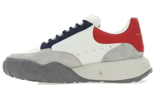 Alexander McQueen Court Trainer 'Grey White Red'