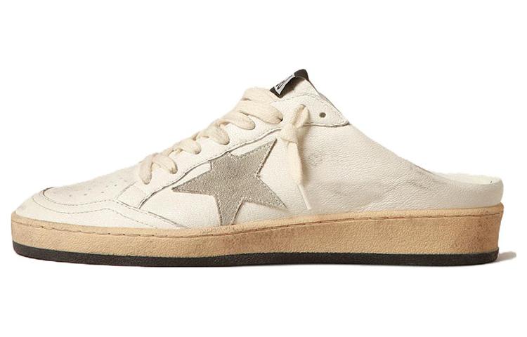 Женские сабо Golden Goose Ball Star (серые)