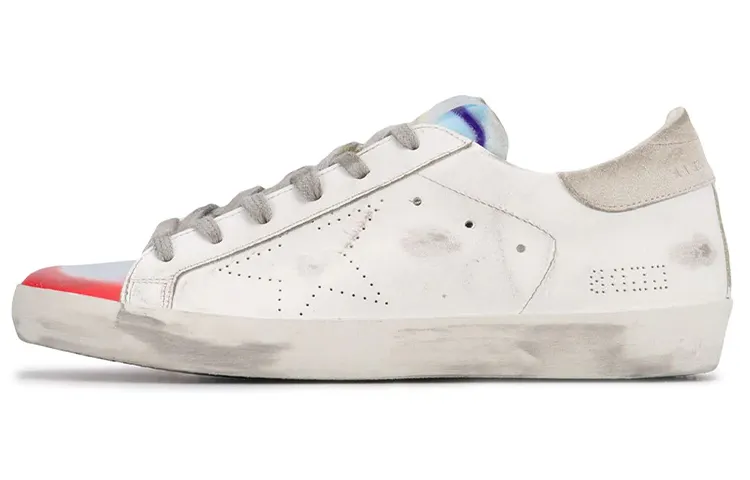 Golden Goose Super Star Skateboard Shoes Women's Low Top Multicolor