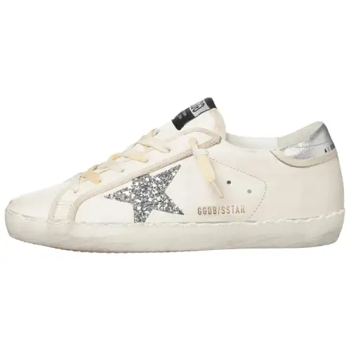 Golden Goose Super Star Leather Low top Skateboard Shoes Women's White