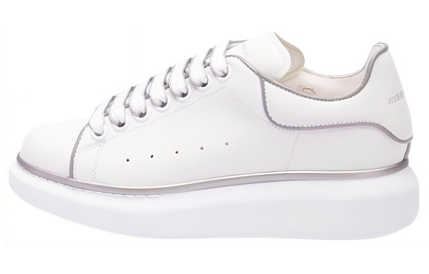 Женские кроссовки Alexander McQueen (белые)