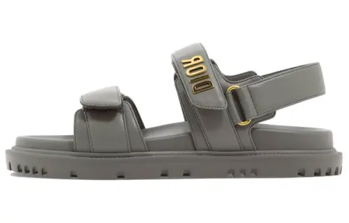 DIOR DiorAct Leather One Strap Sandals Women's