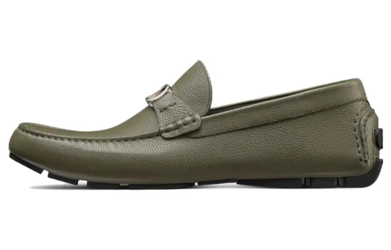 DIOR Casual Loafers Shoes Men's Green