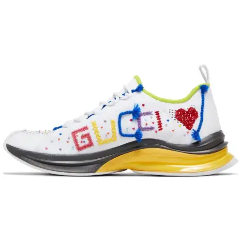 GUCCI Run Sneakers White