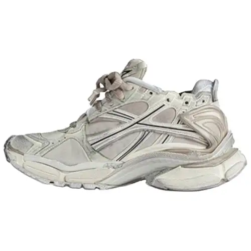 Balenciaga Runner Sneakers 'Beige Nylon Suede Like Fabric' Women's