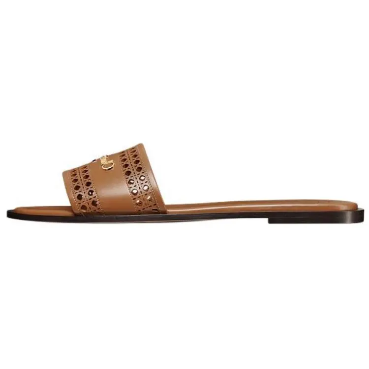 DIOR Slide Slippers Women's Brown