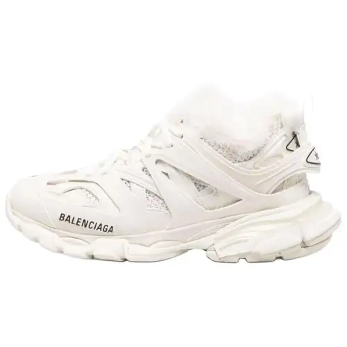Balenciaga Track Trainer 'Fake Fur Egg Shell' Women's