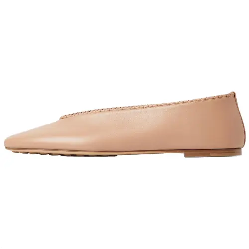 Bottega Veneta Rosa Sheepskin Casual Shoes 0.5cm Women's Pink