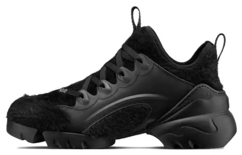 DIOR D Connect Fabric Lightweight Low top Athletic Shoes Women's Black