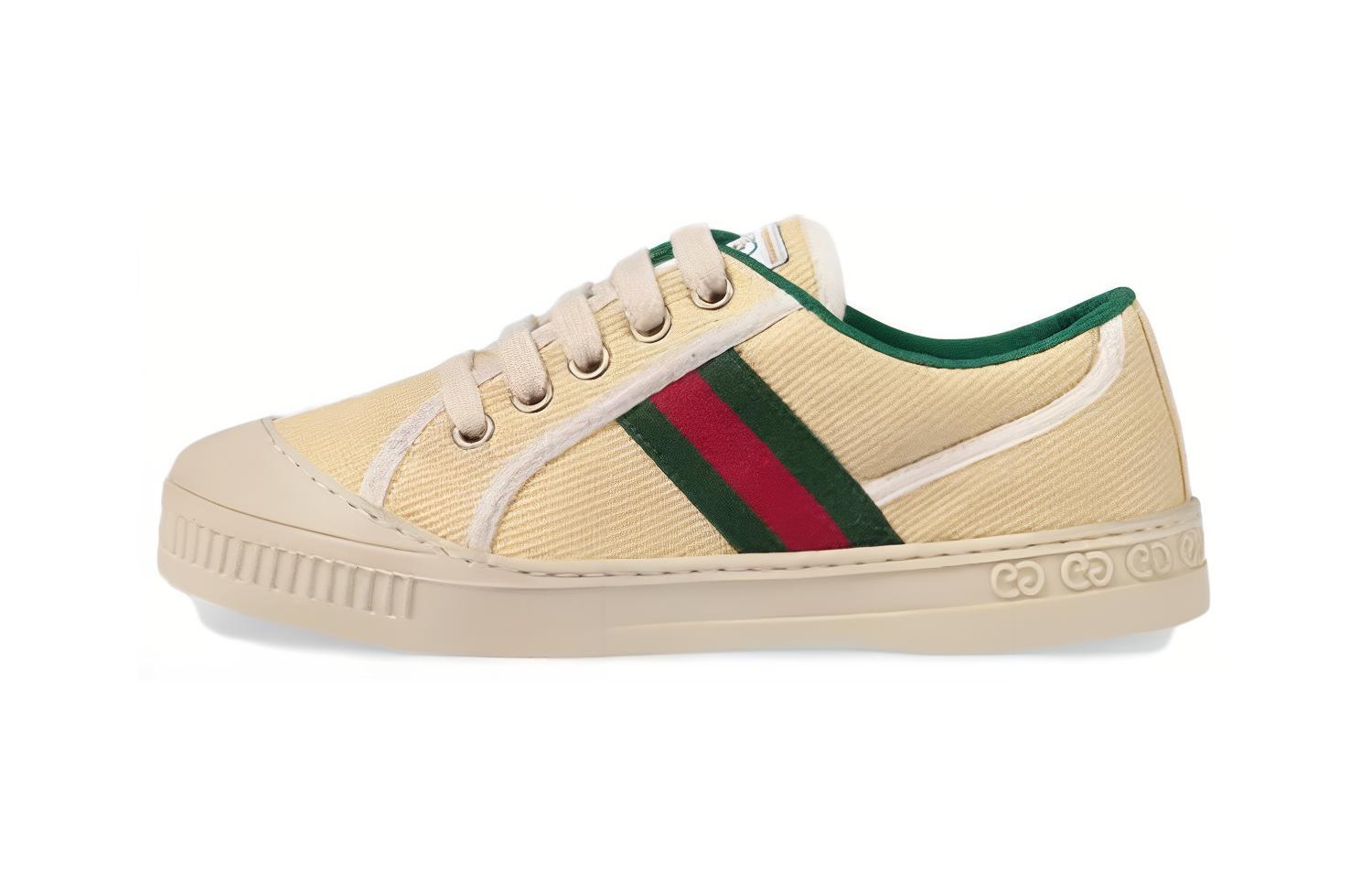 Кеды Gucci Tennis 1977 (бежевые)