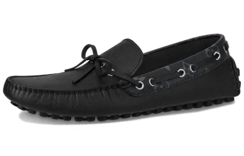 LOUIS VUITTON Arizona Casual Shoes Men Gray/Black