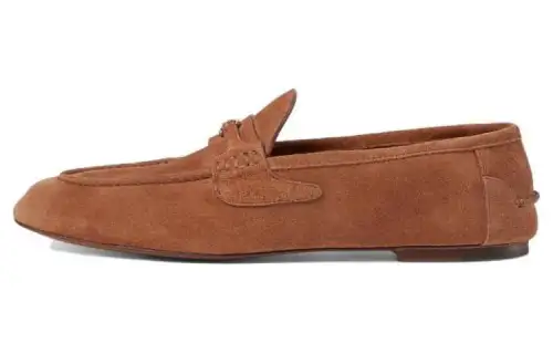 GUCCI Interlocking G Suede Loafers