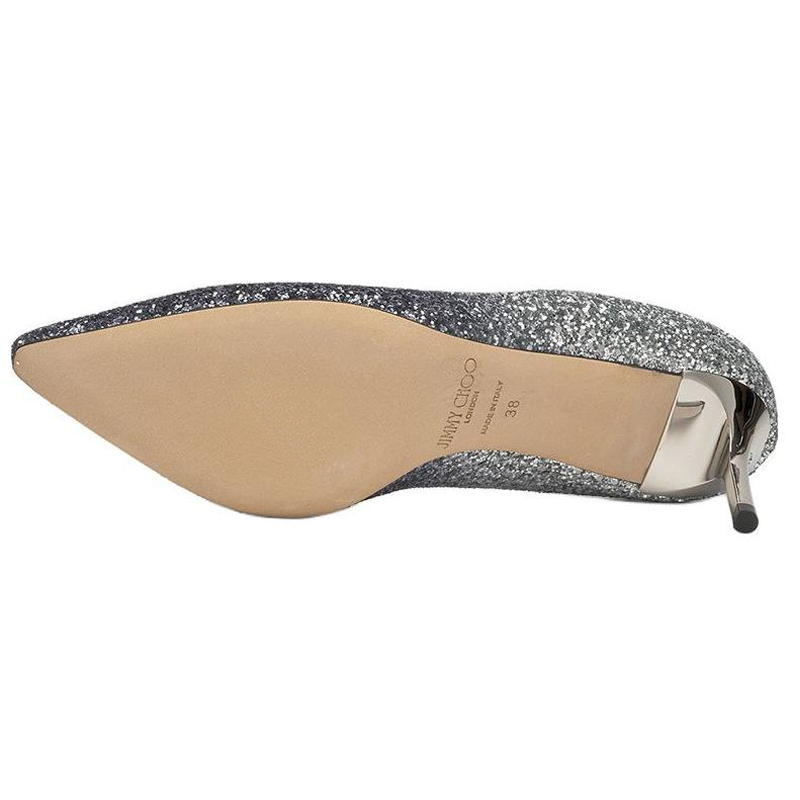 Jimmy Choo Romy Slim Heel High Heels Women's Silver Blue