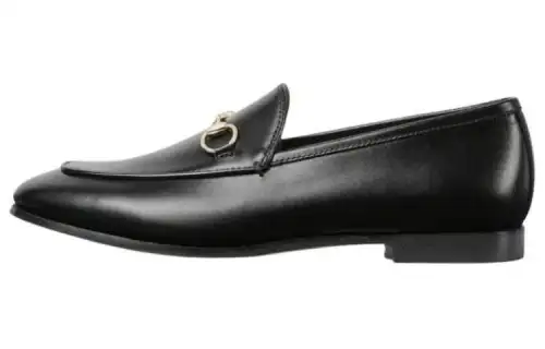 Gucci Wmns Gucci Jordaan Loafer 'Black' Women's