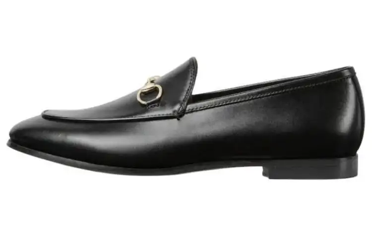 Gucci Wmns Gucci Jordaan Loafer 'Black' Women's
