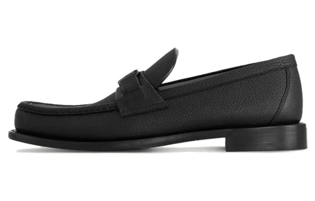 LOUIS VUITTON Major Loafers Men's Black
